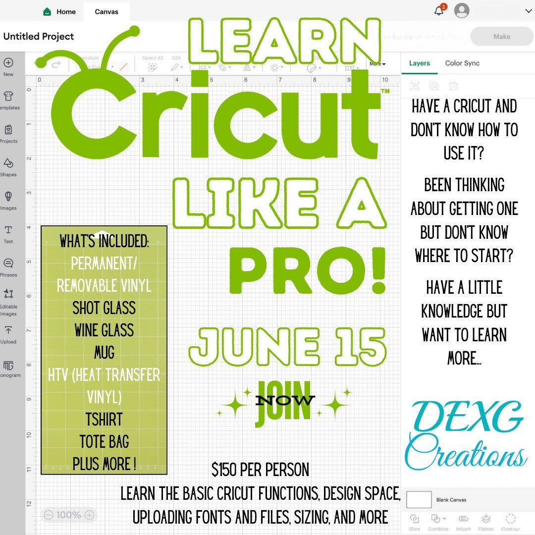 Cricut Workshop